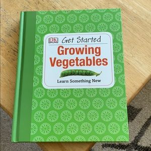 Hardcover book - Get Started Growing Vegetables